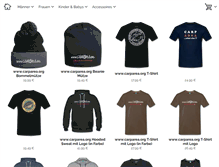 Tablet Screenshot of 158783.spreadshirt.at